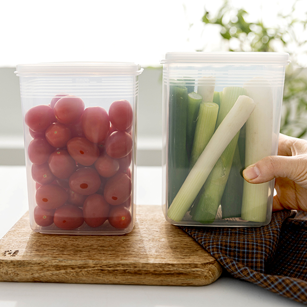 대파 보관통 냉장고 정리용기 과일 야채 1.3L 보관용기 p - 메인 이미지