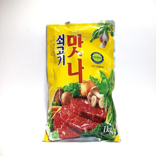 소고기맛나 대상 1kg 대상 실온 : 식재온