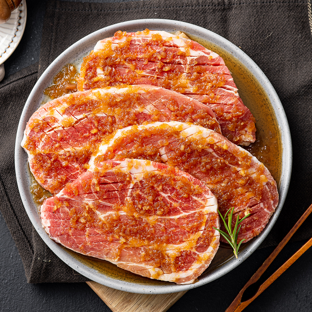 고급진 돼지갈비맛 양념돼지목심구이 500g (냉동) - 상세 이미지 2