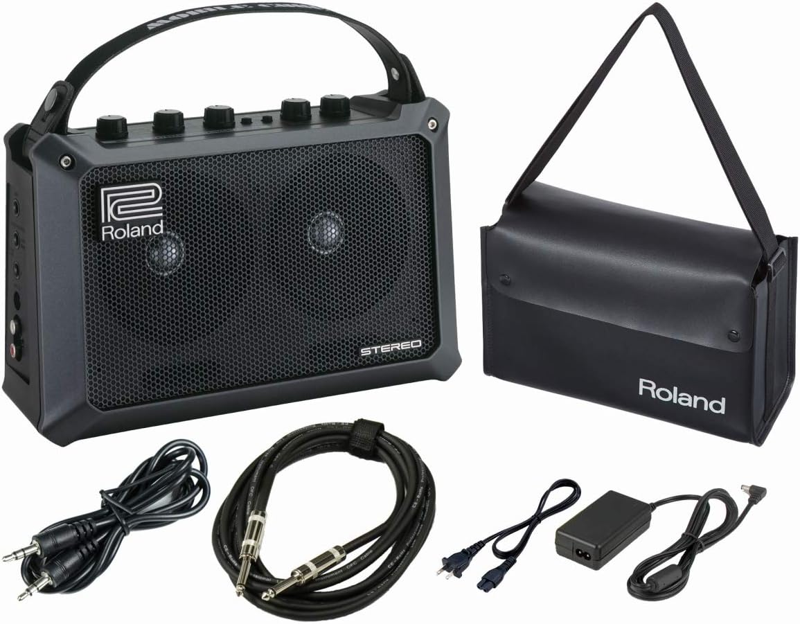롤랜드 MB-CUBE 컴팩트 앰프 모바일 큐브 케이스 포함 Roland - 상품 이미지
