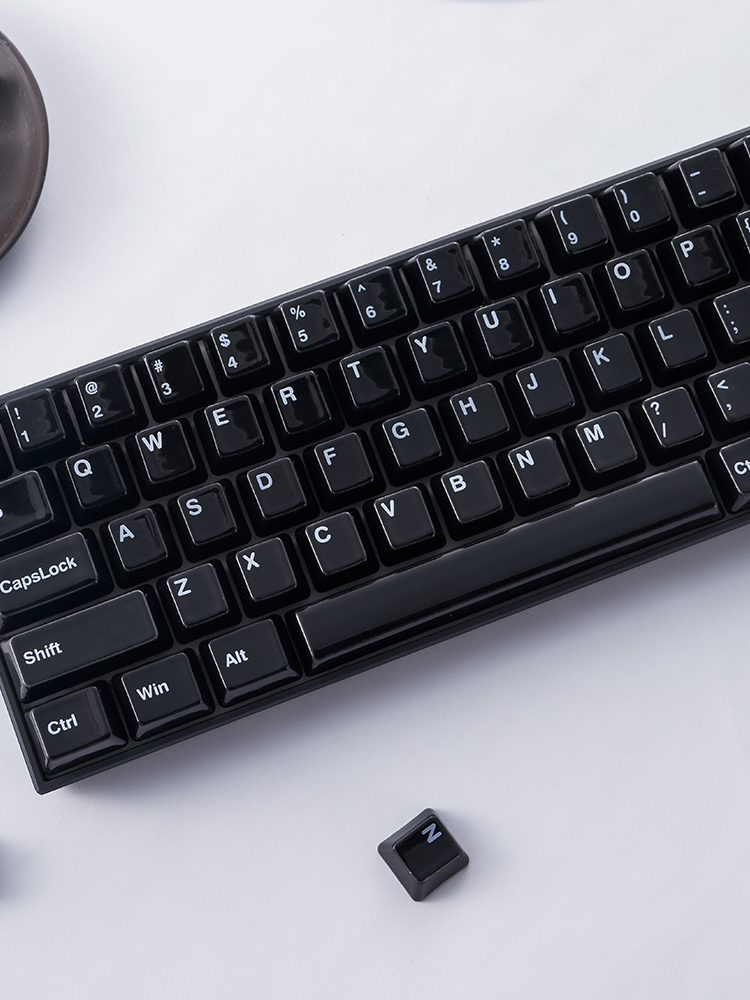 Cerakey 세라키 키캡 도자기 세라믹 키캡 A세트 Ceramic Keycaps 화이트 영문각인 - 상세 이미지 2