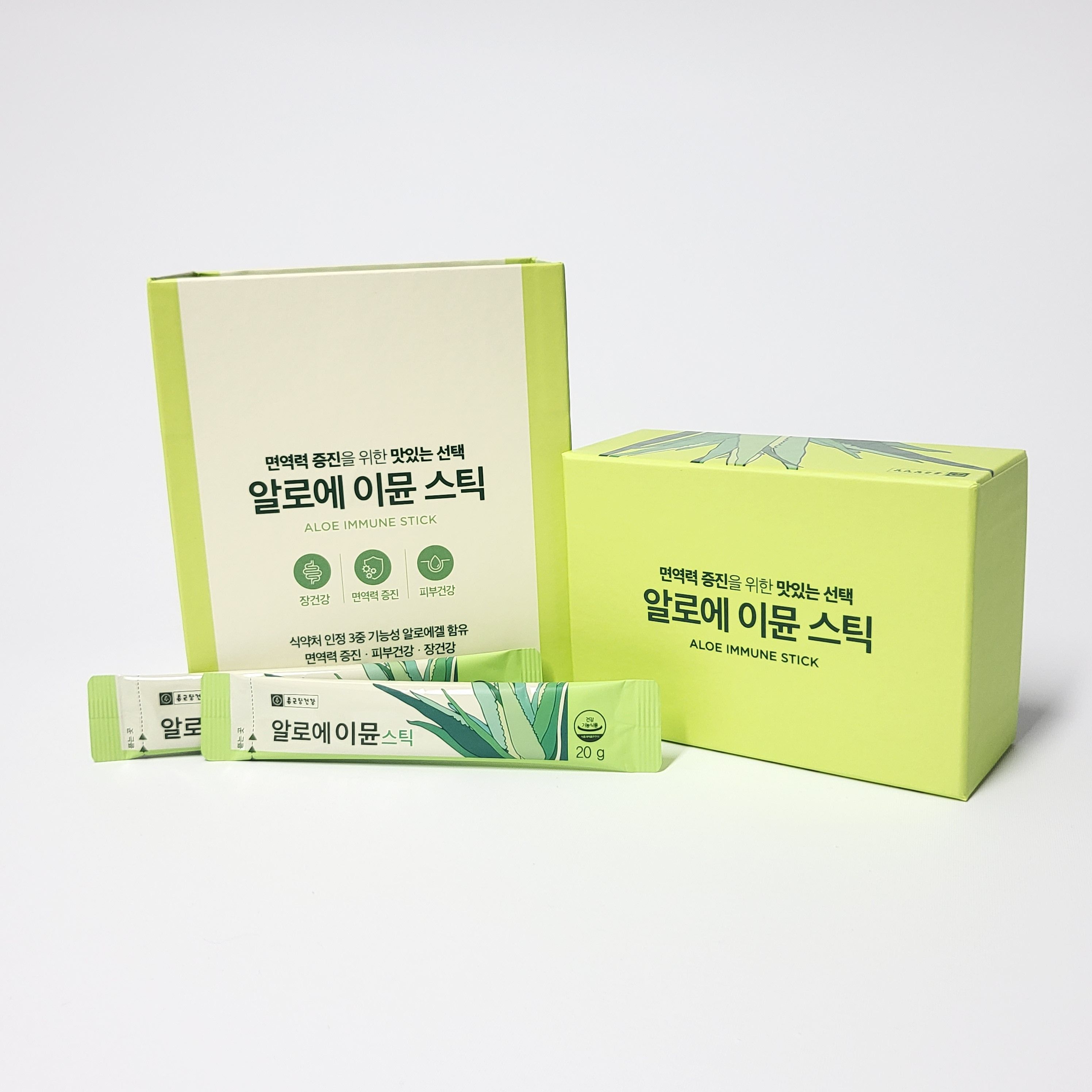 종근당 이뮨스틱 알로에스틱 20gx40포 코스트코 영양제 - 상품 이미지