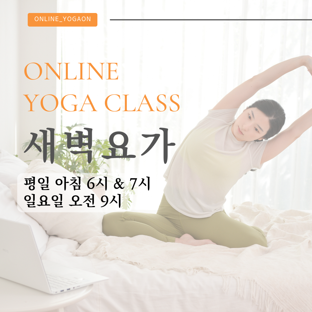온라인요가온 - YOGAON 새벽요가 1개월 수강권