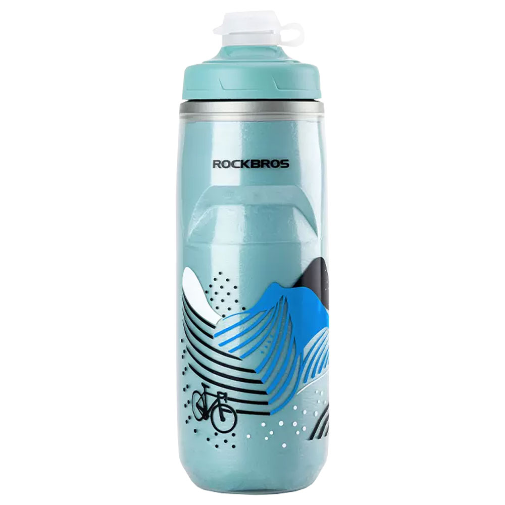 락브로스 자전거물통 스포츠물병 보냉물통 위생커버 620ml 이미지 8