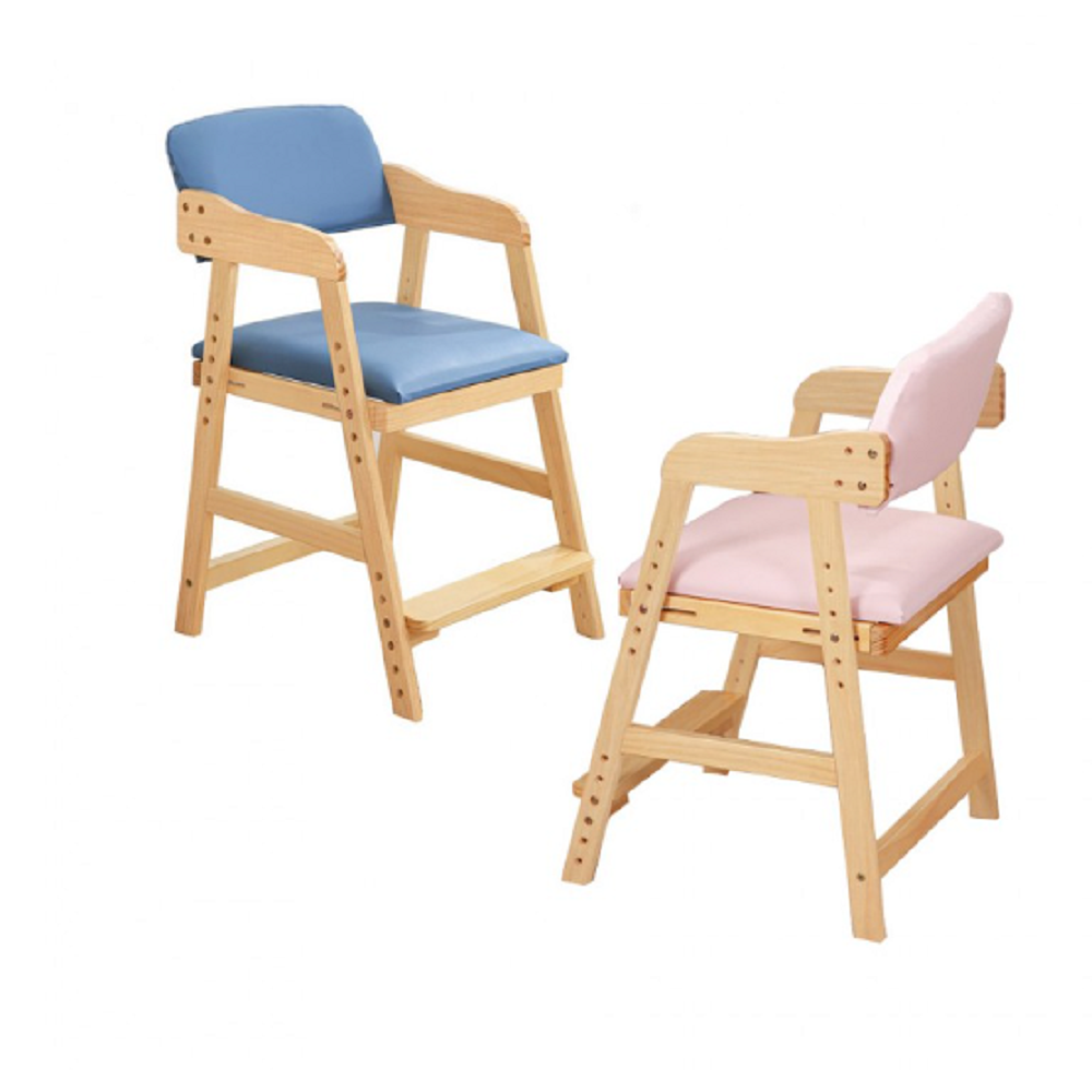 유아 원목 높이조절 식탁의자 아기 하이체어