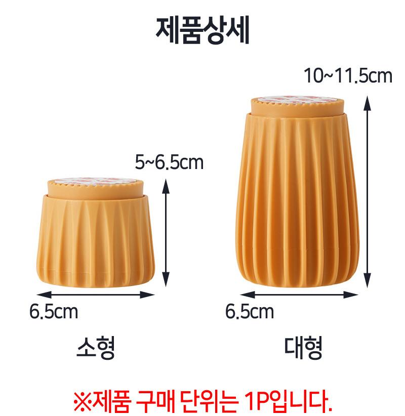가구 높이조절 높낮이 조절다리 가구키높이 소형 - 상세 이미지 3