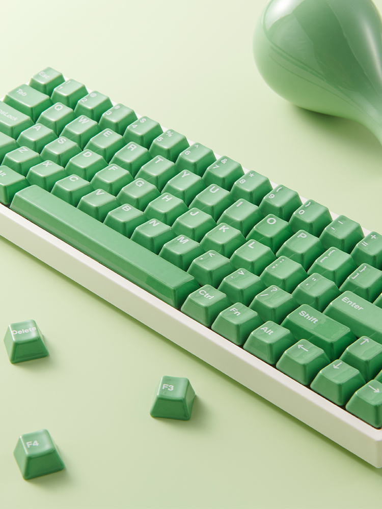 Cerakey 113키 Ceramic Keycaps 세라키 도자기 세라믹 키캡 블랙 - 상세 이미지 2