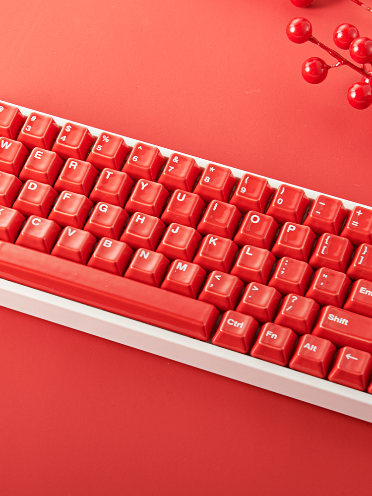 Cerakey 세라키 키캡 도자기 세라믹 키캡 A세트 Ceramic Keycaps 화이트 영문각인 - 상세 이미지 4