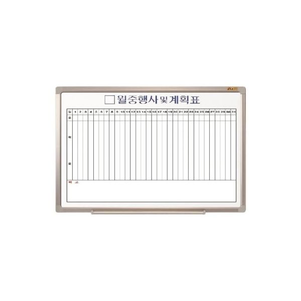 두문 메온셀 화이트보드월중세로(90x60cm/월중한식) : 황금마차 컴퍼니