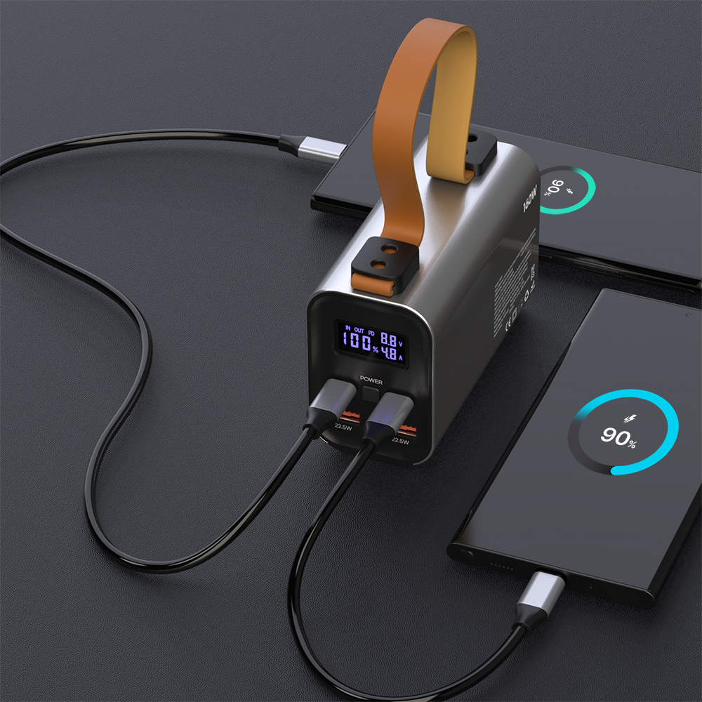 대용량 보조배터리 노트북 보조배터리 30 000mAh 보조배터리 100W 고속충전 4포트 보조배터리