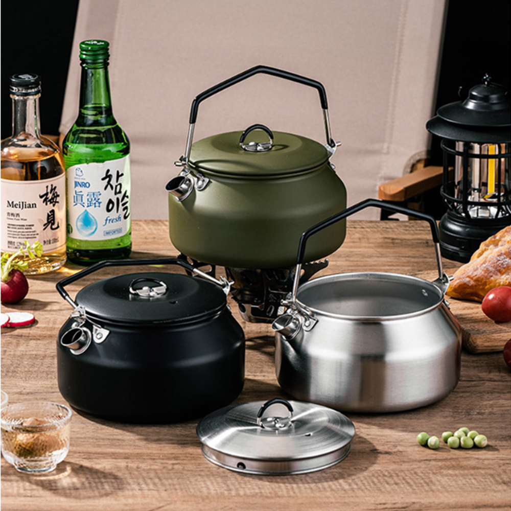 캠핑준비물 조리도구 주방 아이템 스텐레스304 주전자