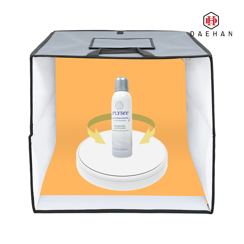 촬영용 회전 턴테이블 포토 박스 부스