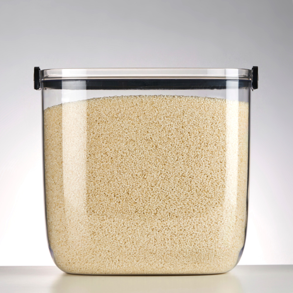 쌀통 10kg 쌀보관통 밀폐 냉장고 잡곡 보관함 곡물 보관용기 쌀독 상세 이미지 4
