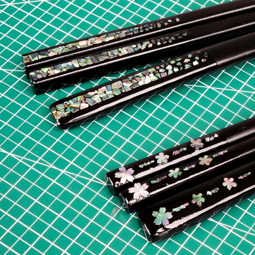 옻칠 자개 수저 만들기 DIY 키트 나전공예,이브제 외국인 일본인 좋아하는 선물 이미지 6