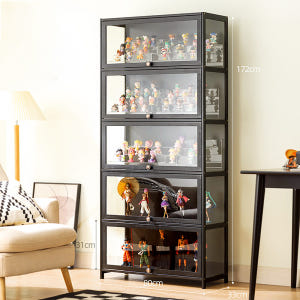 피규어 진열장 장식장 레고 진열대 건담 보관함 전시장 5단 실사용 후기 | 효과 있을까? - 상품 이미지 4