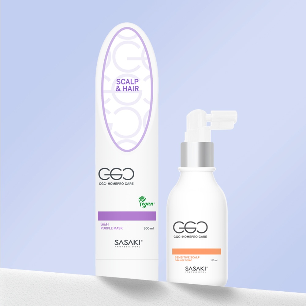 사사키 CGC 퍼플마스크 300ml x3+오렌지토닉 120ml 센서티브 한정판 2종 세트 - 상세 이미지 5