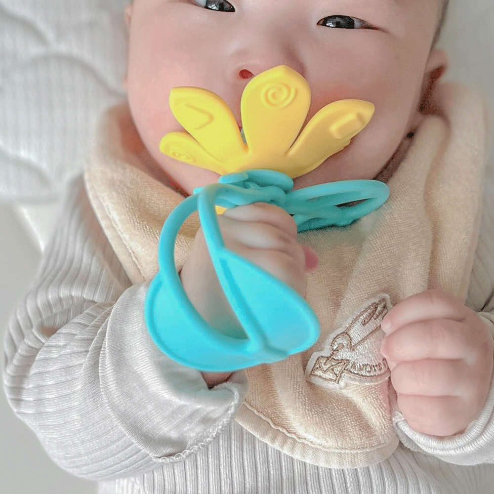 꼬꼬노리 츄츄블룸밴드 손목 치발기 보관케이스포함 아기 국민 신생아 아기띠 국내제작