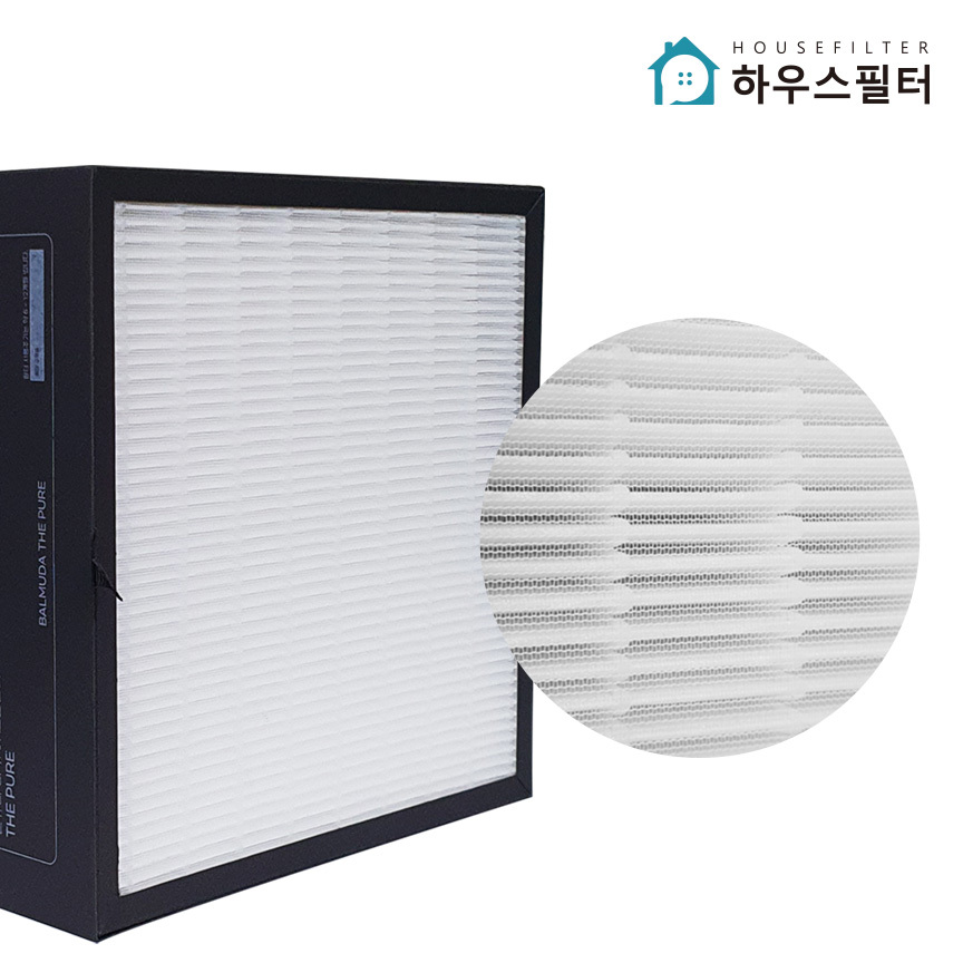[호환] 발뮤다 더 퓨어 필터 세트 A01B-P100 A01B-WH GR 하우스필터 - 상세 이미지 5