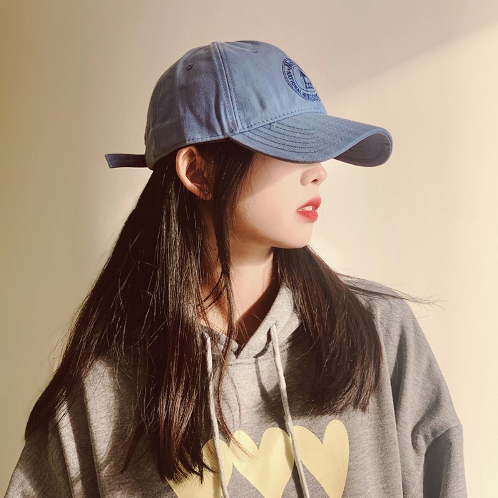 볼캡 야구 모자 얼굴작아보이는 남녀공용 3컬러 - 상품 이미지