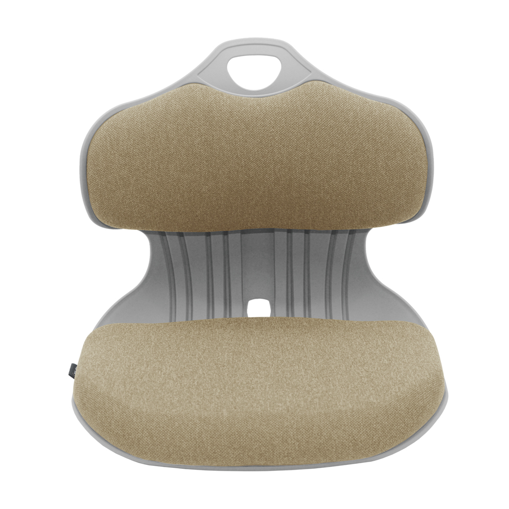 피치트렌디 허리애체어 바른자세 자세교정 좌식 허리보호의자 쿠션 등받이의자