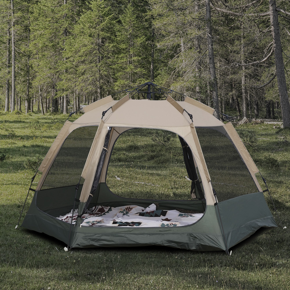 뉴에라 타프형 그늘막 원터치 텐트 플라이포함 폴대포함 풀세트 기본형