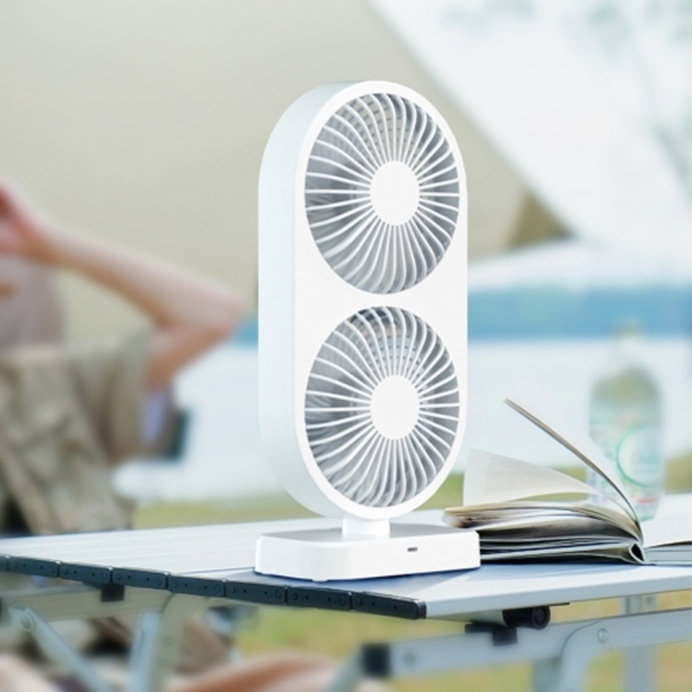 에디토 책상 탁상용 휴대용 선풍기 BLDC 소형 사무실 캠핑 무선 미니 선풍기