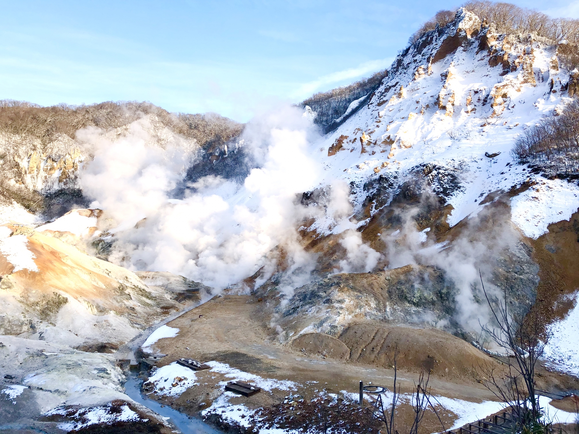 [온천입욕 특전]북해도 도야호 노보리베츠온천 삿포로출발 버스투어 엔데이트립