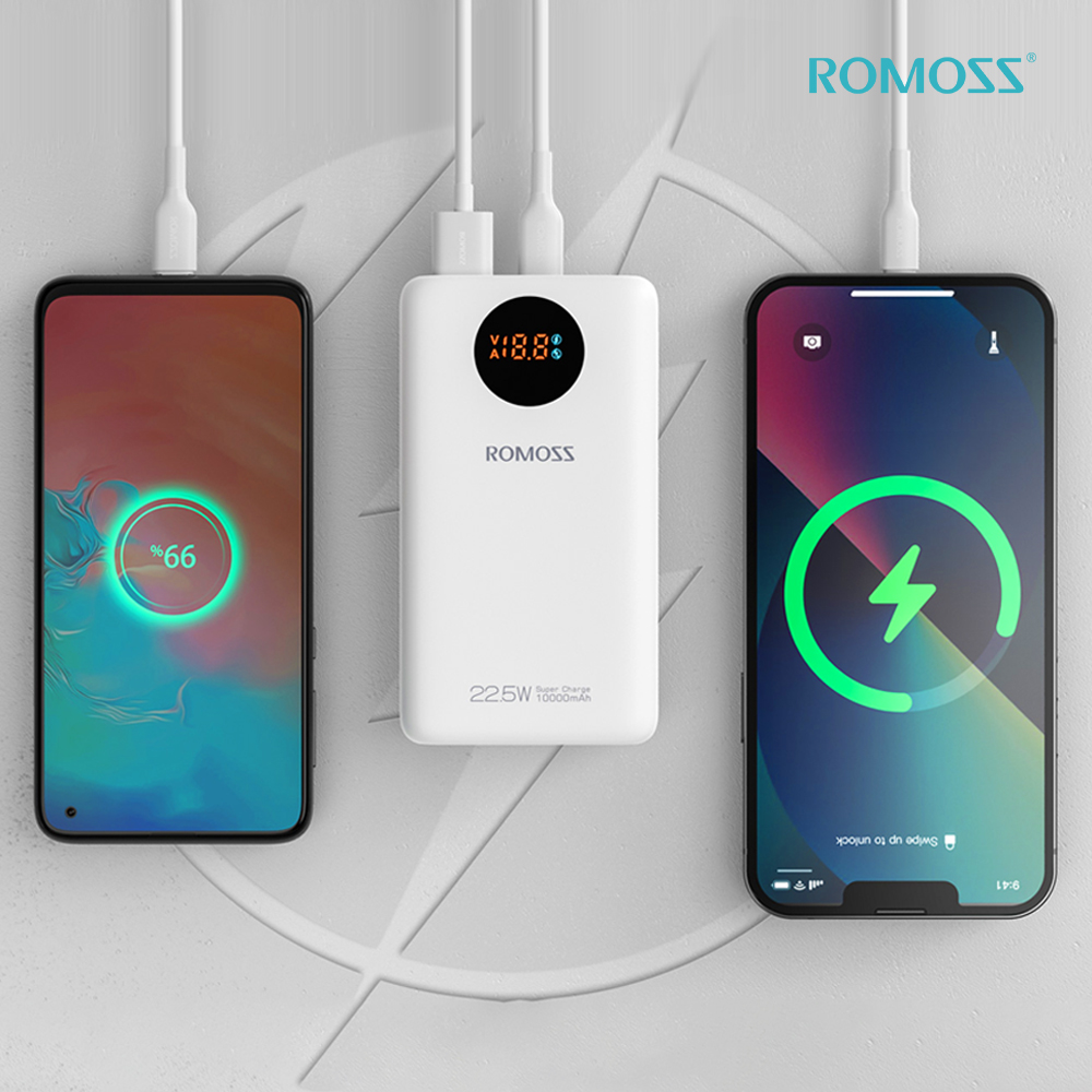 휴대용 보조배터리 로모스 보조배터리 22.5W 보조배터리 LCD 잔량표시 배터리 보조배터리 사용후기