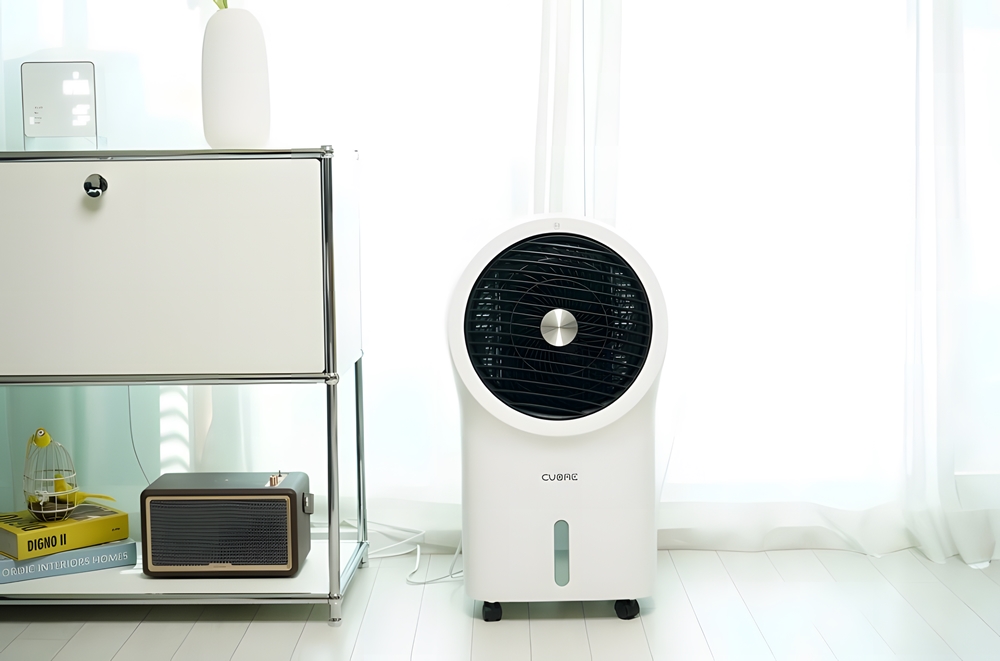 까르페 1구 냉풍기 쿠오레 에어쿨러 가정용 전기 얼음 선풍기 - 상세 이미지 4