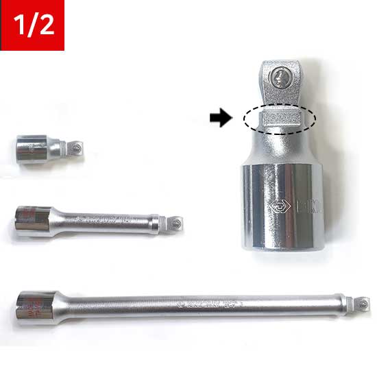 킹토니 복스 연결대 복스대 복스알 소켓 연장대 1/2 2인치