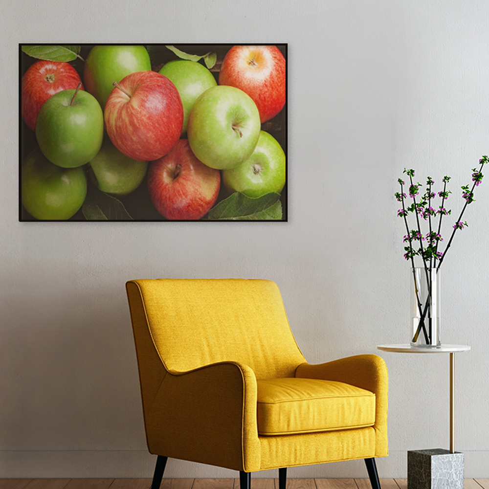 인테리어 사진 액자 풍수지리 청,홍사과 2 (40x60) kisn086 - 상세 이미지 2