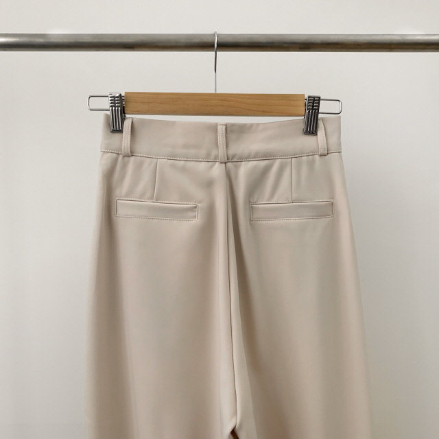 [S~2XL/숏,기본,롱] 리시 원버튼 포인트 유니크 빅와이드 트렌디 투핀턱 슬랙스 상세 이미지 80