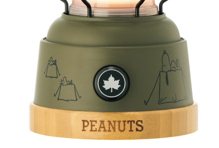 로고스 스누피 LED 랜턴 캠핑 충전식 휴대용 차박 조명 호롱불 무드등