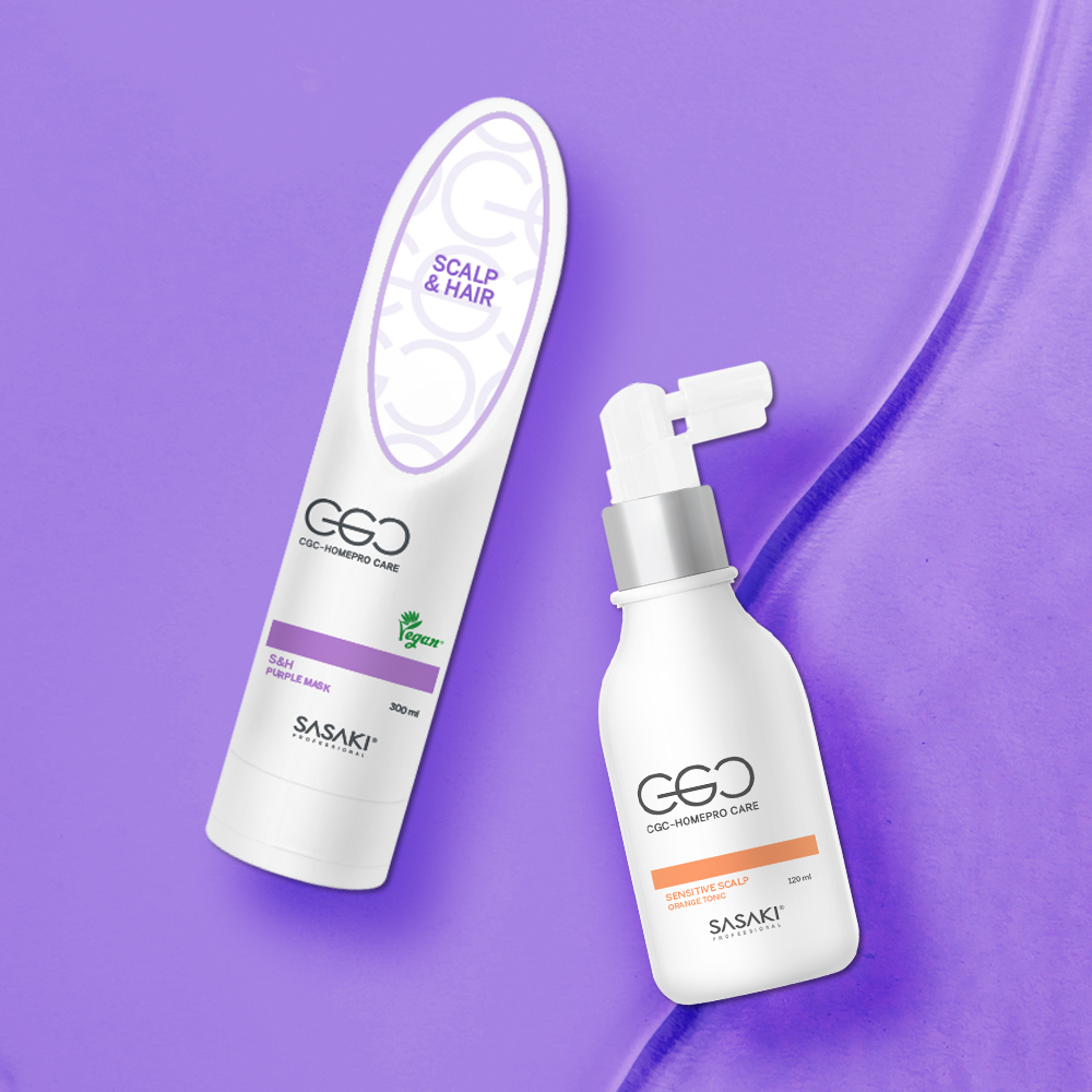 사사키 CGC 퍼플마스크 300ml x3+오렌지토닉 120ml 센서티브 한정판 2종 세트 - 상세 이미지 4