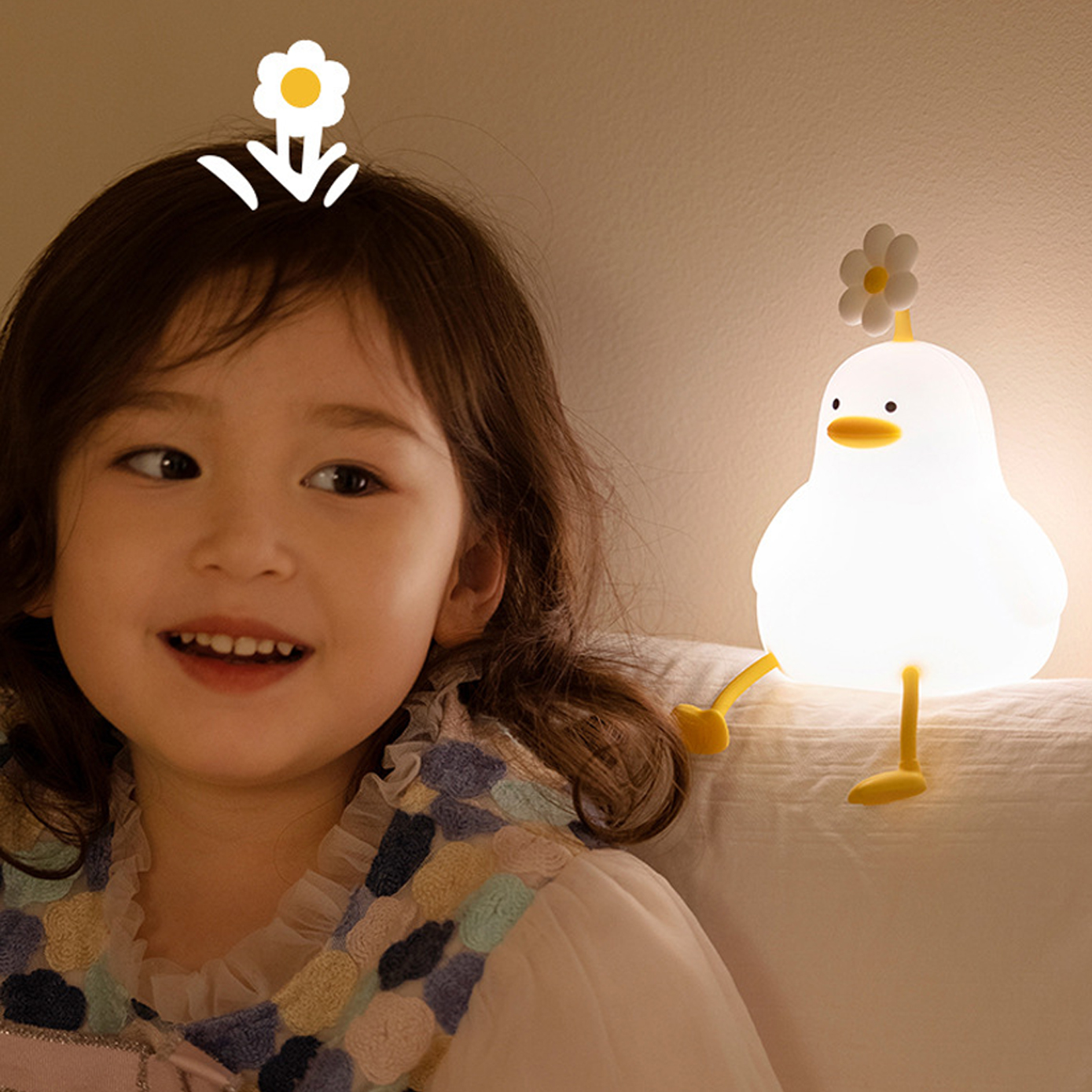 LED 무드등 오리무드등 수유등 수면등 무드등 활용법