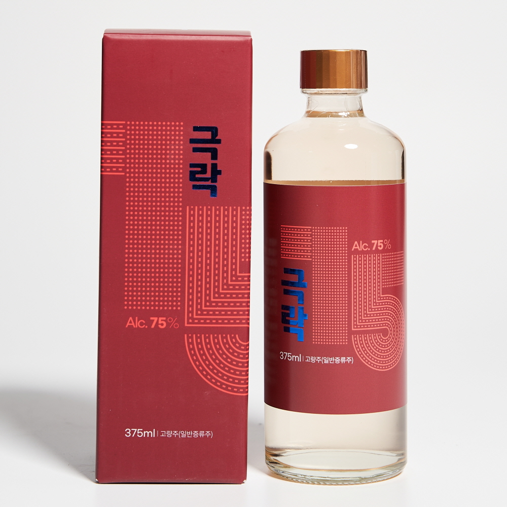 한국고량주 극락 75도 375ml 서울고량주 (전용케이스, 쇼핑백포함) - 상품 이미지
