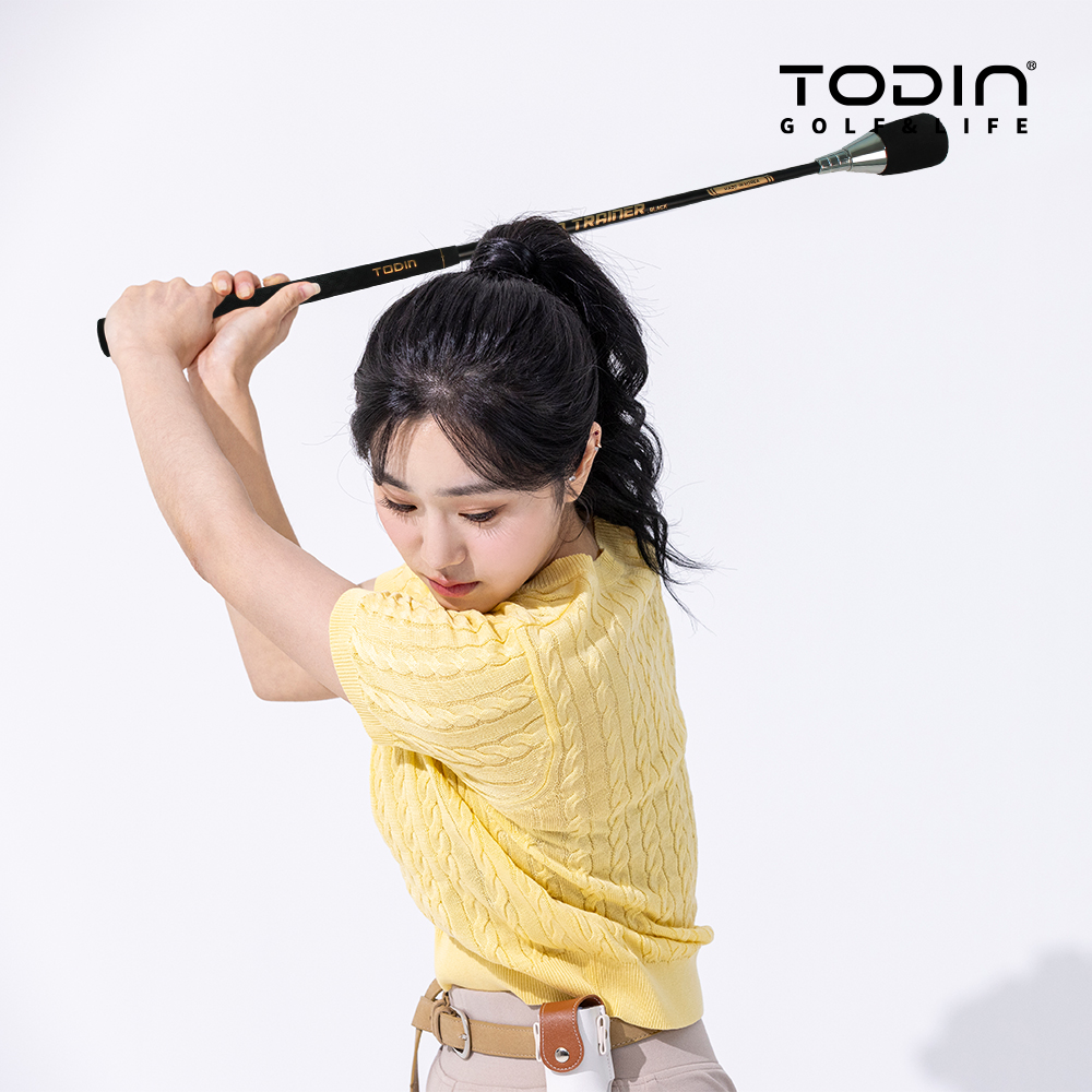 투딘 퍼펙트 골프 스윙연습기 트레이너 실내 자세교정 비거리향상 초보 프로 그립 - 상세 이미지 2