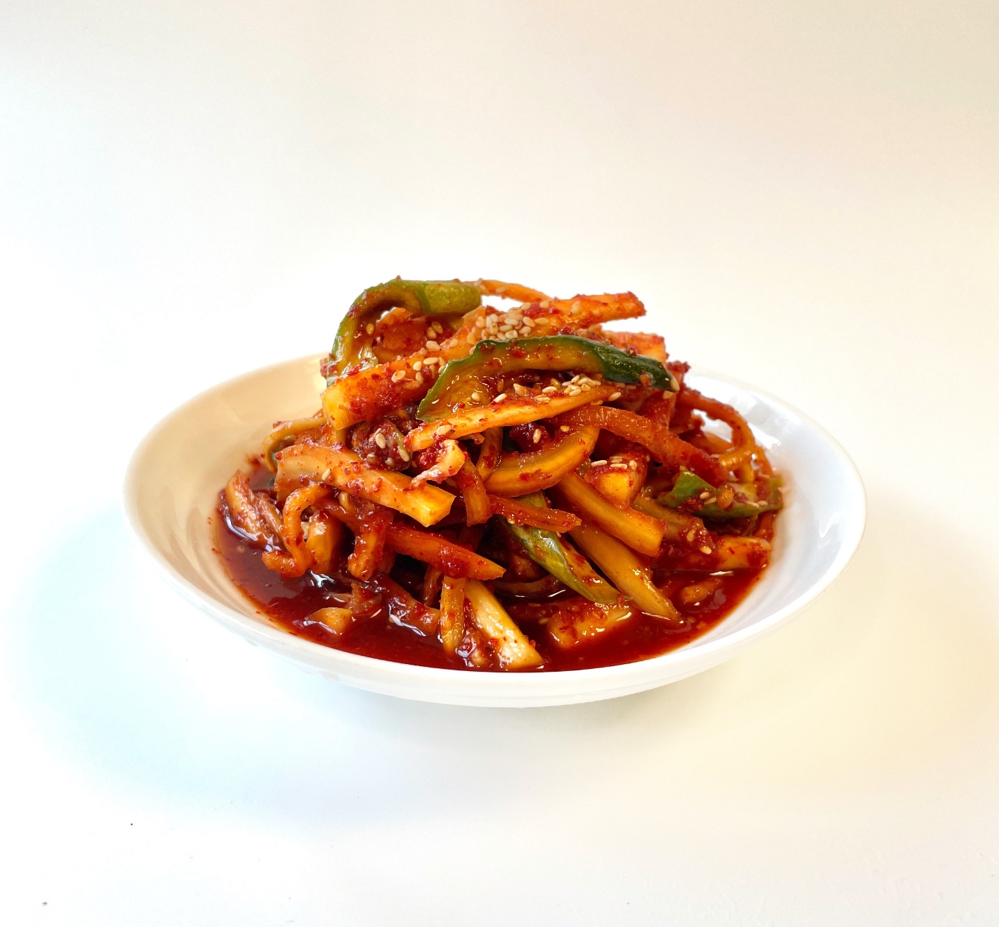 일주일반찬 대용량 새콤달콤 도라지오이무침 450g 가정식반찬