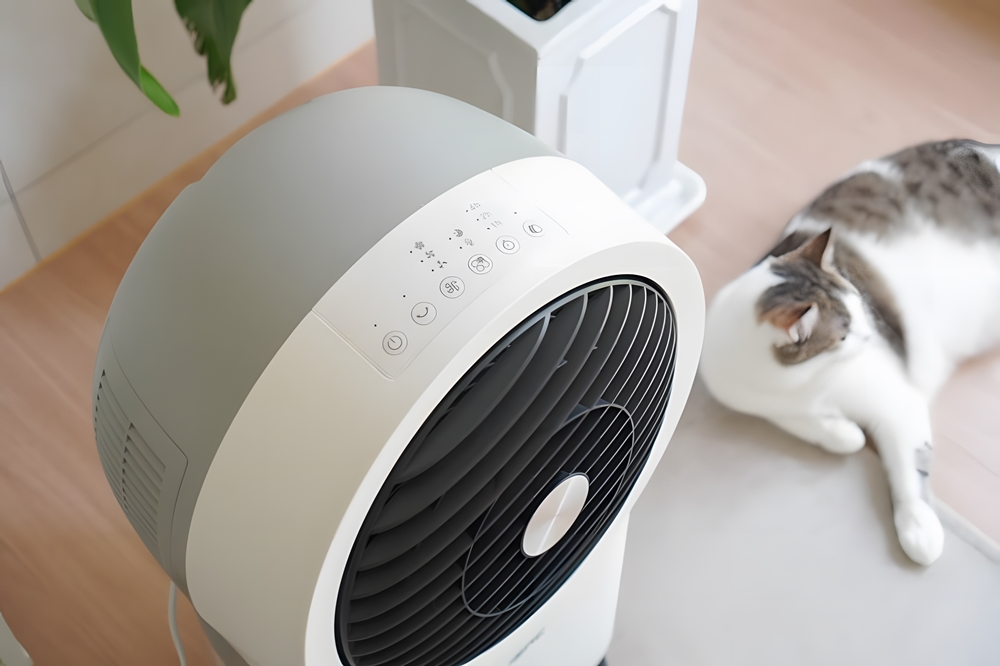 까르페 1구 냉풍기 쿠오레 에어쿨러 가정용 전기 얼음 선풍기 - 상세 이미지 3