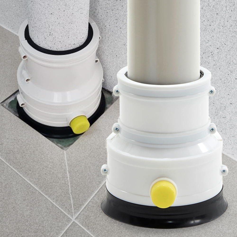 베란다 우수관 커버 하수구 냄새차단 트랩 배수관 덮개 배수구 개폐기 중