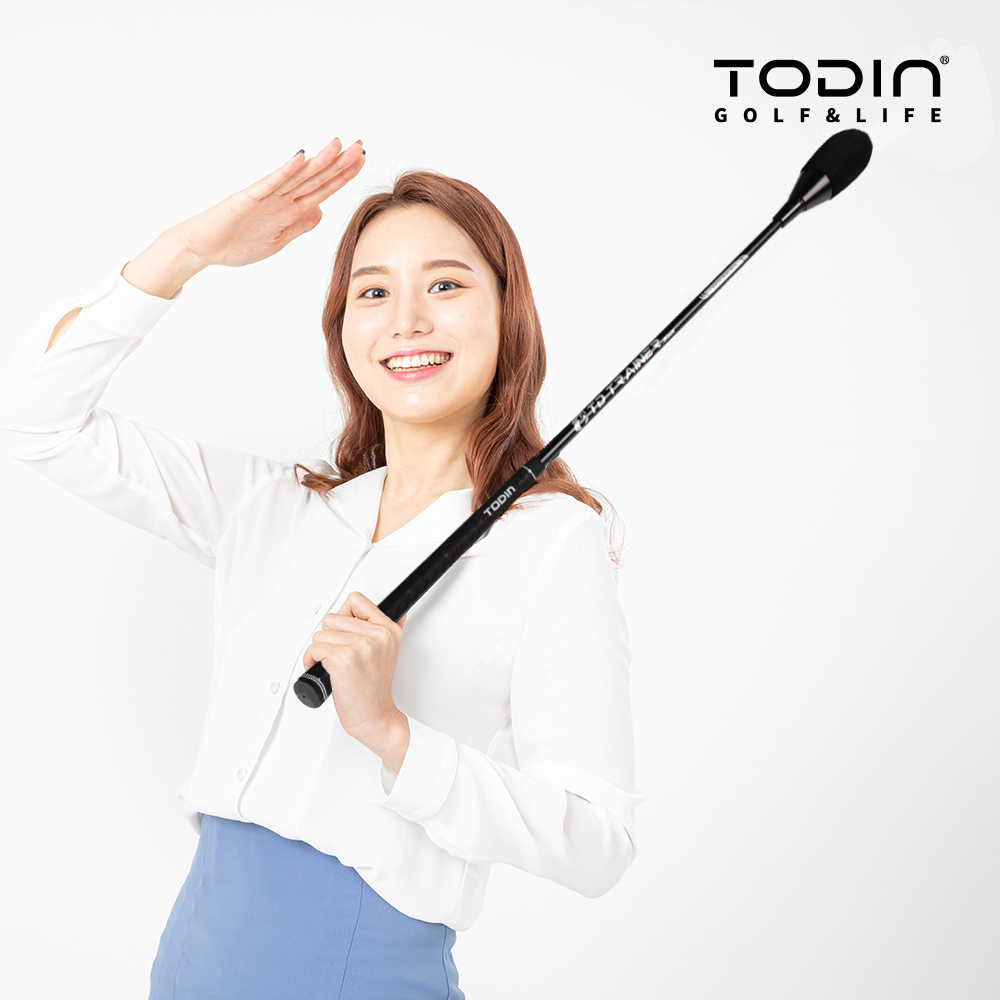 투딘 퍼펙트 골프 스윙연습기 트레이너 실내 자세교정 비거리향상 초보 프로 그립 - 상세 이미지 5