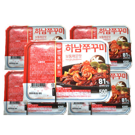 하남쭈꾸미 500g 5팩 보통매운맛