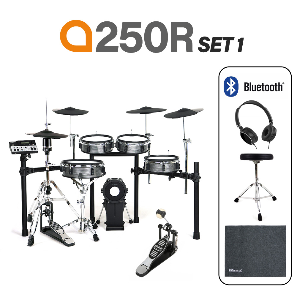 Artesia Pro 아르테시아 전자드럼 A250R SET1 올메쉬 리얼하이햇 풀패키지 고급형 - 상세 이미지 2