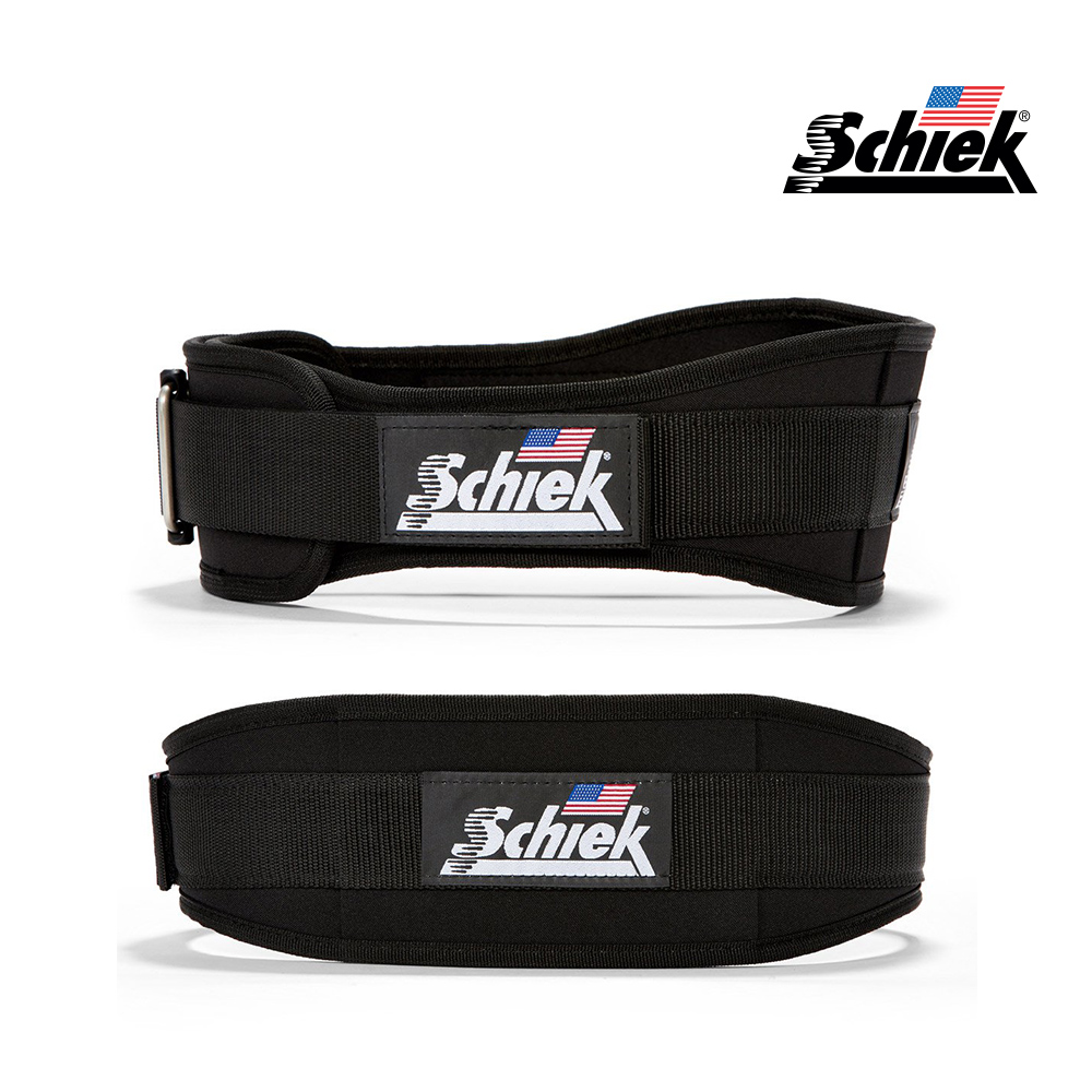 SCHIEK 2004 헬스 벨트 리프팅 복압 크로스핏 웨이트 운동 역도 시크 쉬크 블랙