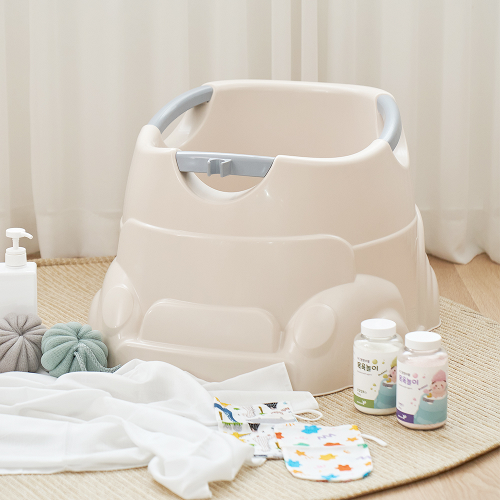 허그붕붕 아기욕조 국내생산 샤워기거치 유아욕조 신생아 목욕