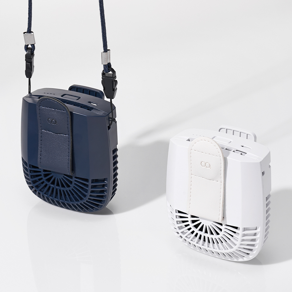 오아 바디팬 휴대용 미니 목걸이 선풍기 넥 밴드 초경량 무선 목풍기 허리 클립형