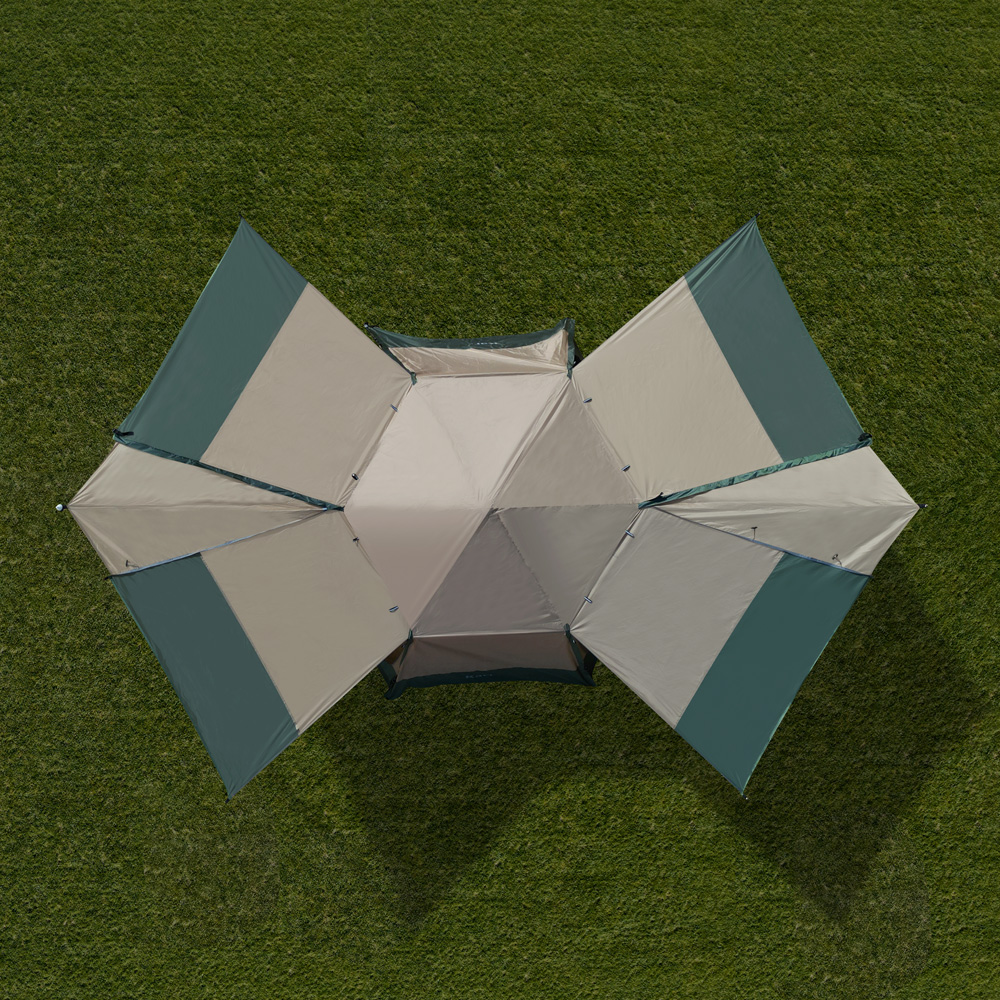 뉴에라 타프형 그늘막 원터치 텐트 플라이포함 폴대포함 풀세트 기본형