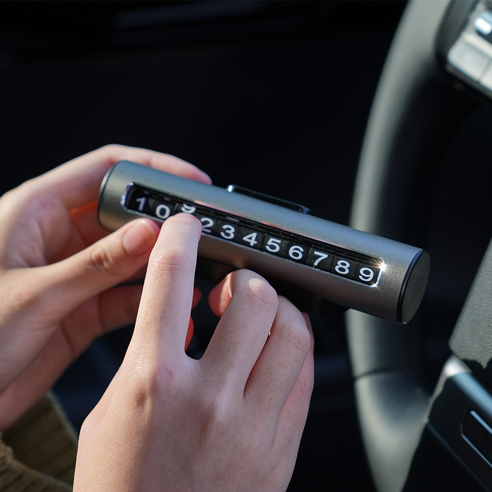 [불스원] 롤링 쓱 주차알림판 주차번호판 차량 연락처 전화번호판