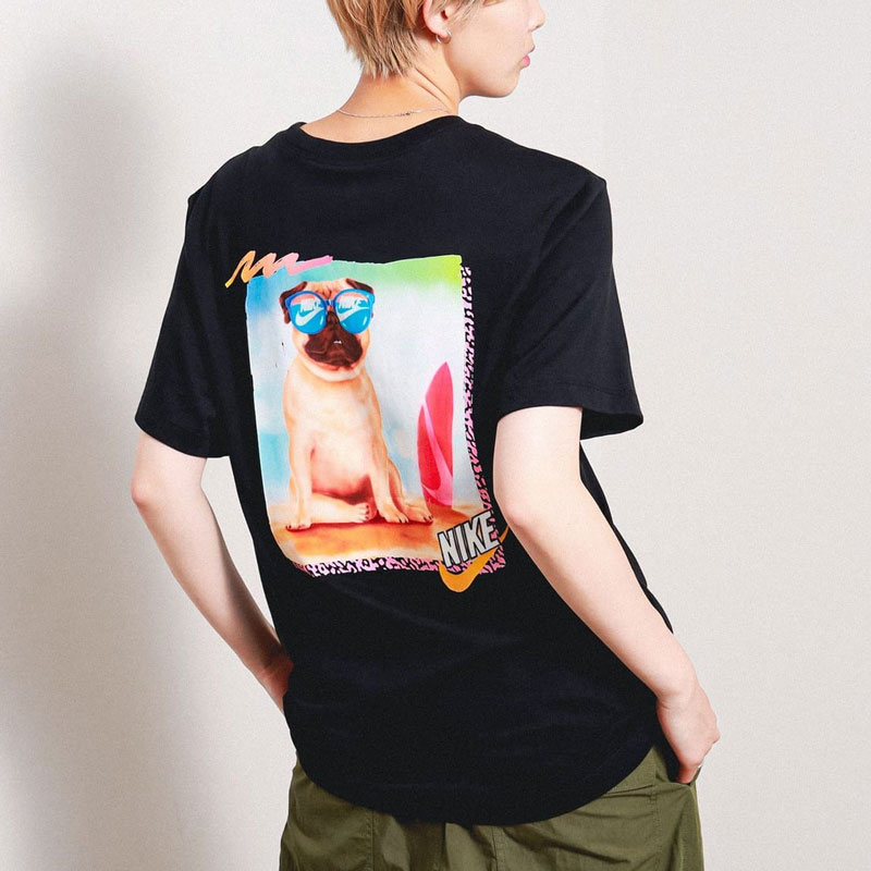 나이키 그래픽 반팔티셔츠 퍼그 FD6637블랙, S - 상세 이미지 4