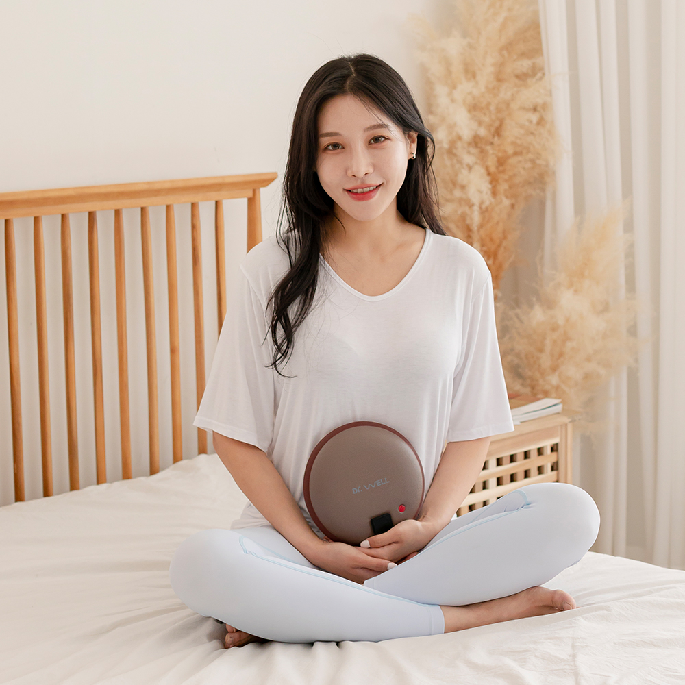 닥터웰 웰스톤 온열 무선 황토 돌 찜질기 HDW-172 (전용 복대 증정)
